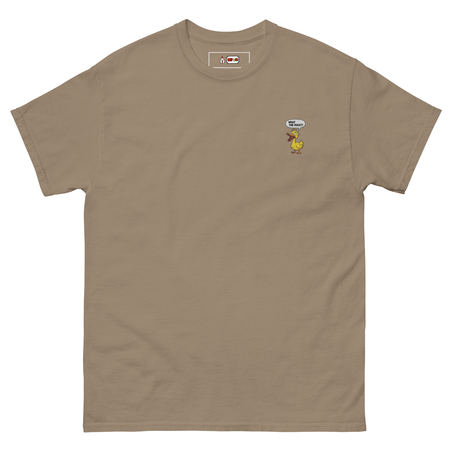 What the Duck? Tee Embroidered