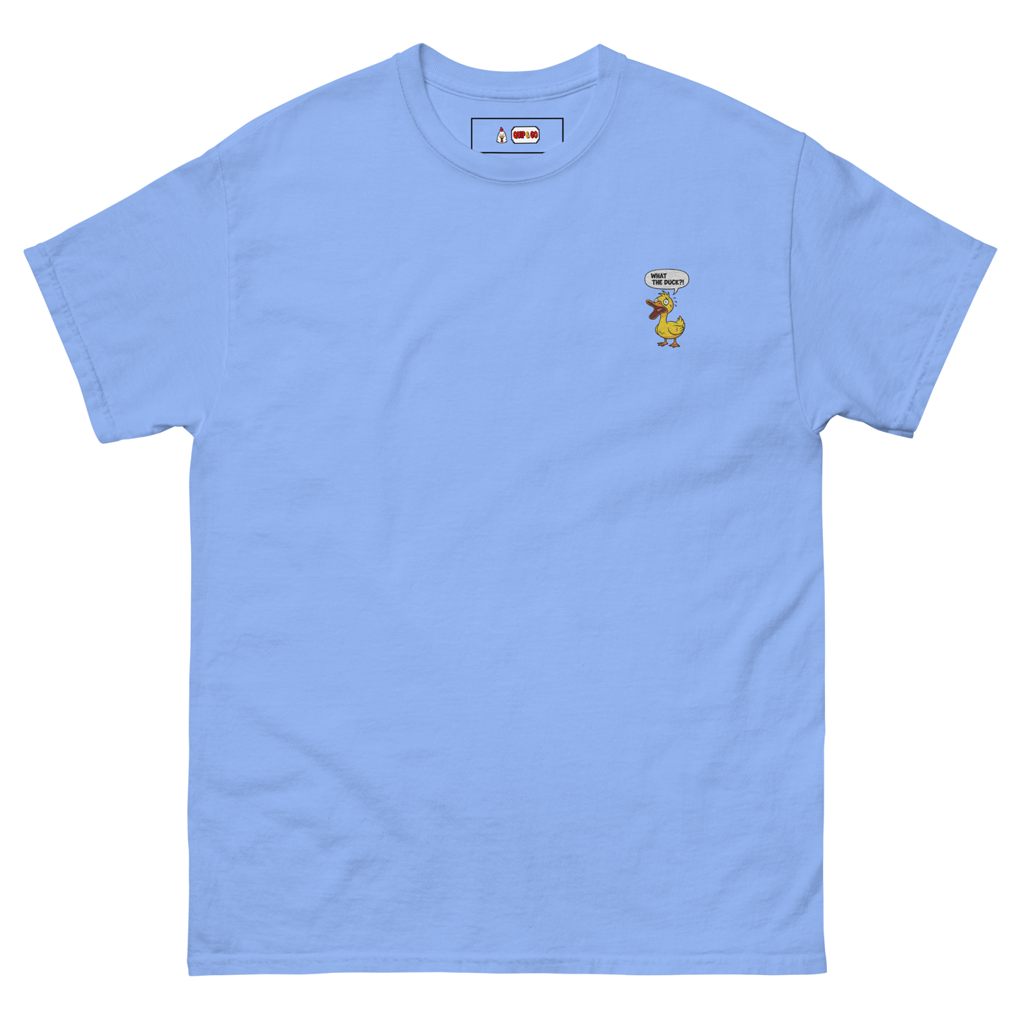 What the Duck? Tee Embroidered