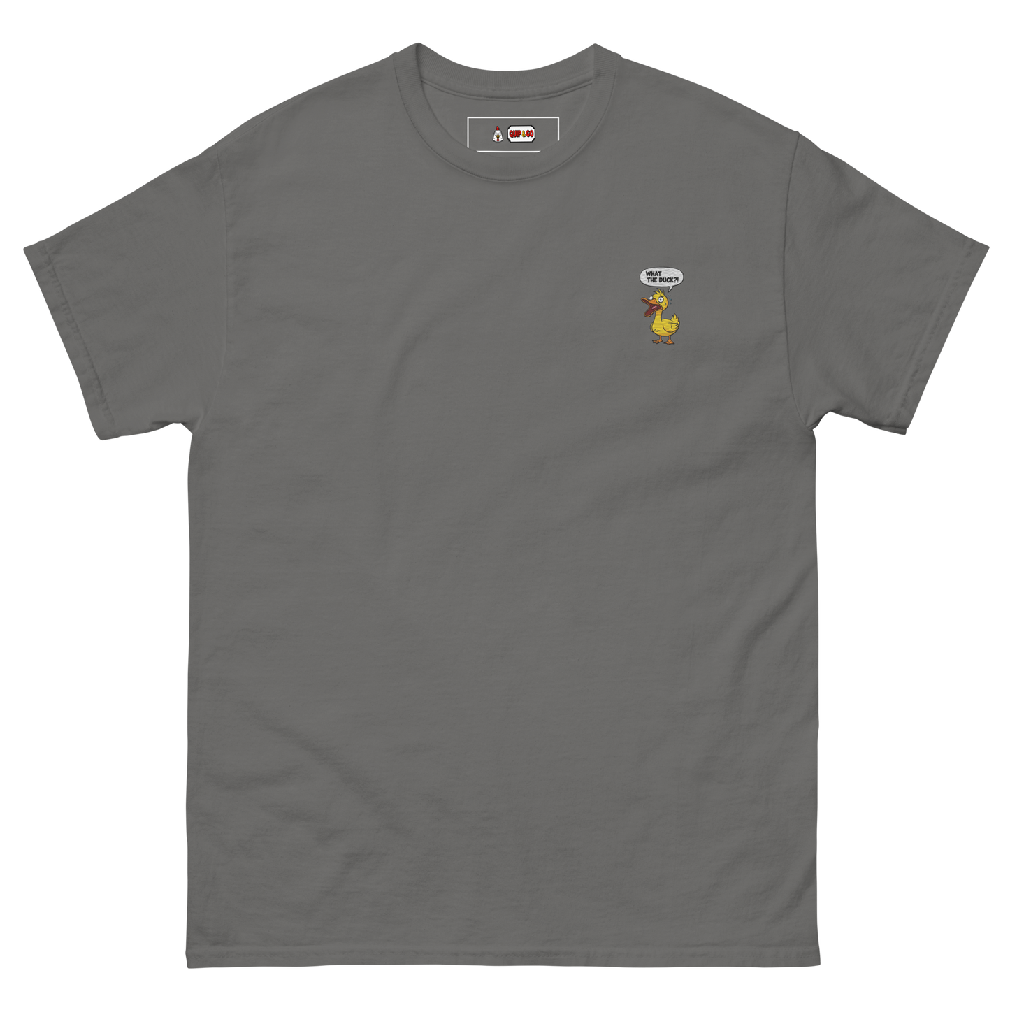 What the Duck? Tee Embroidered