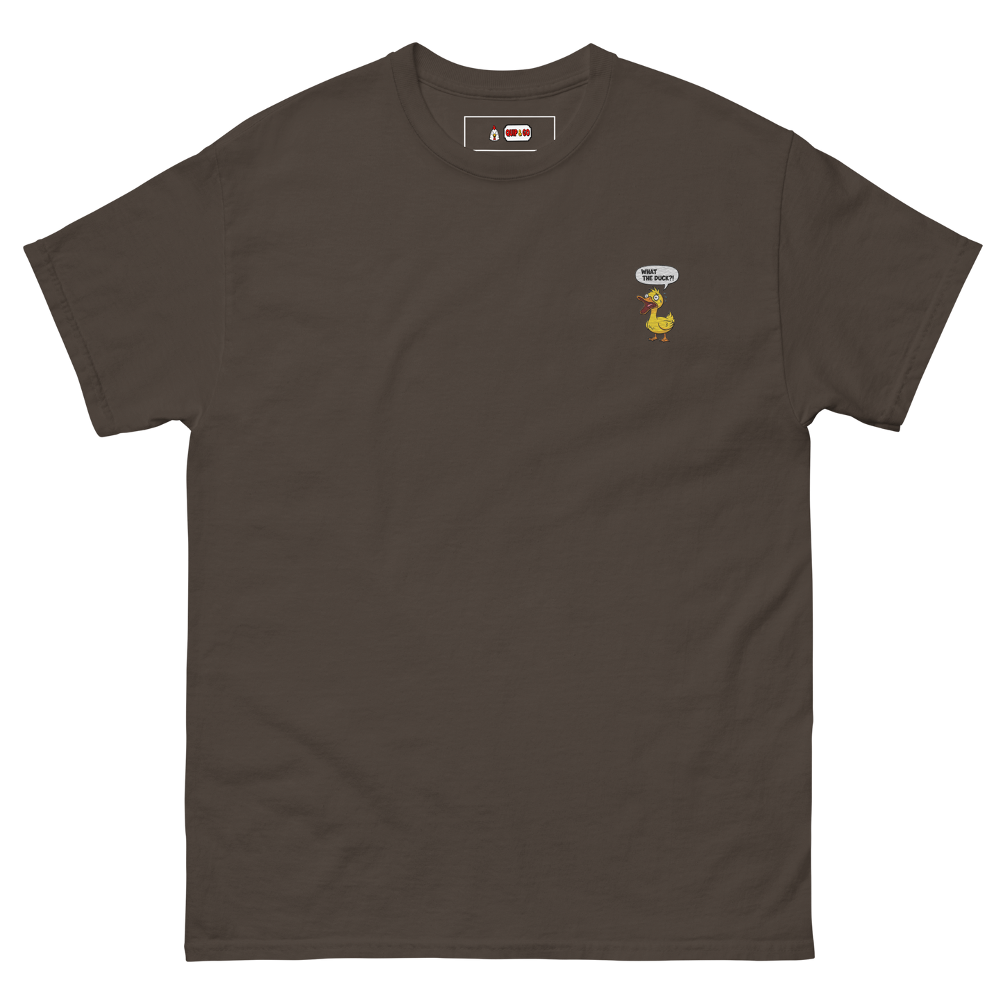 What the Duck? Tee Embroidered