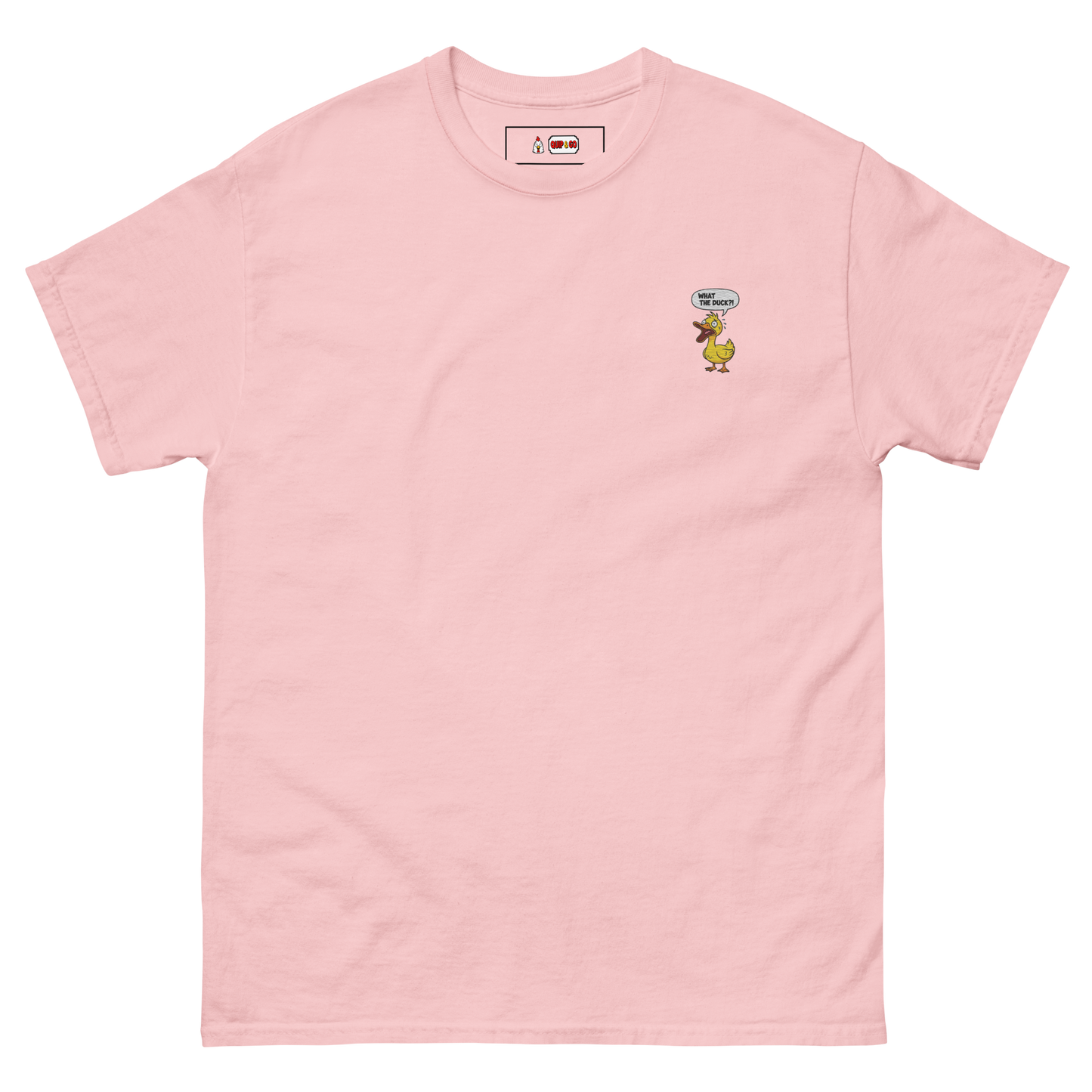 What the Duck? Tee Embroidered