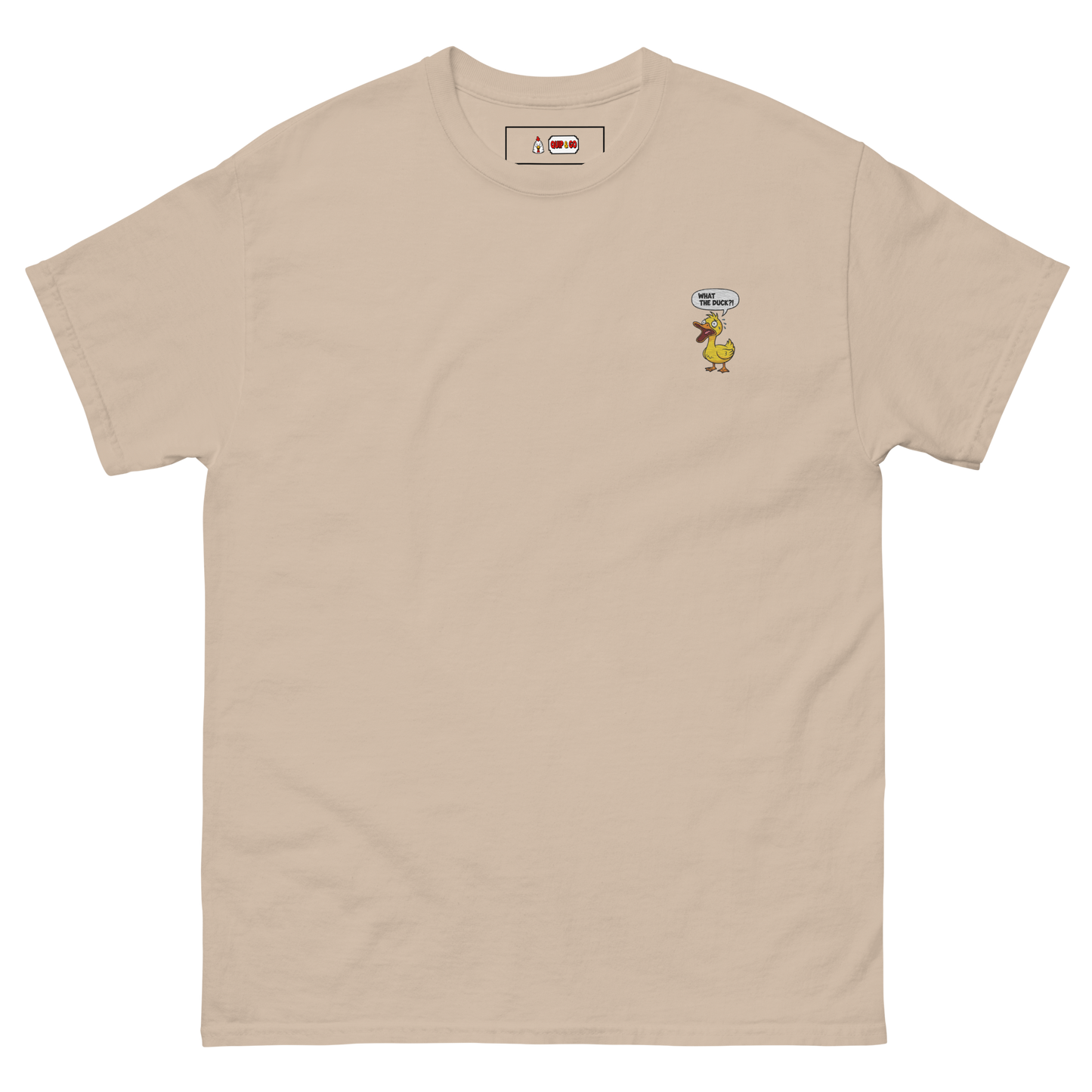 What the Duck? Tee Embroidered