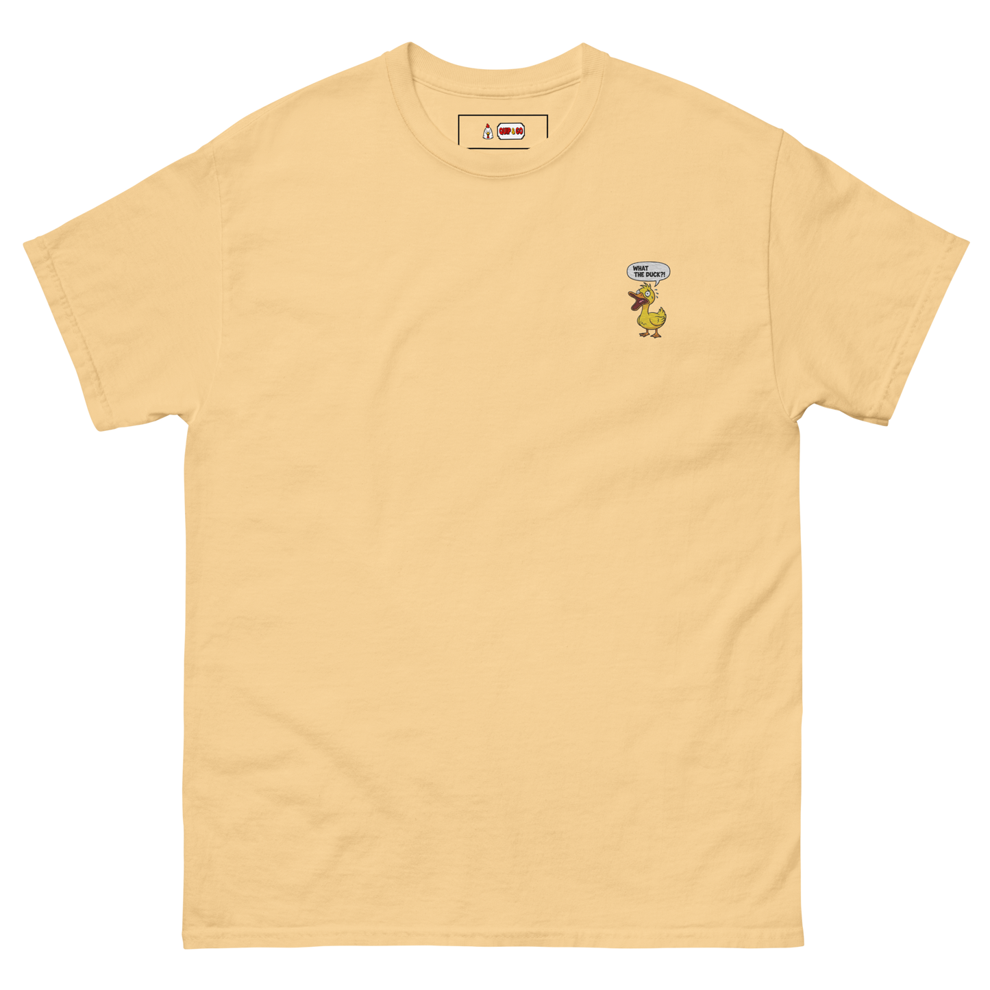 What the Duck? Tee Embroidered