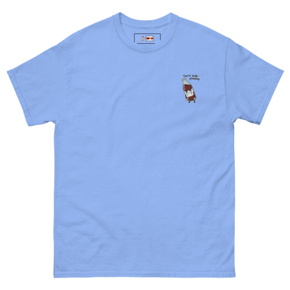 Soda-Pressing Tee Embroidered