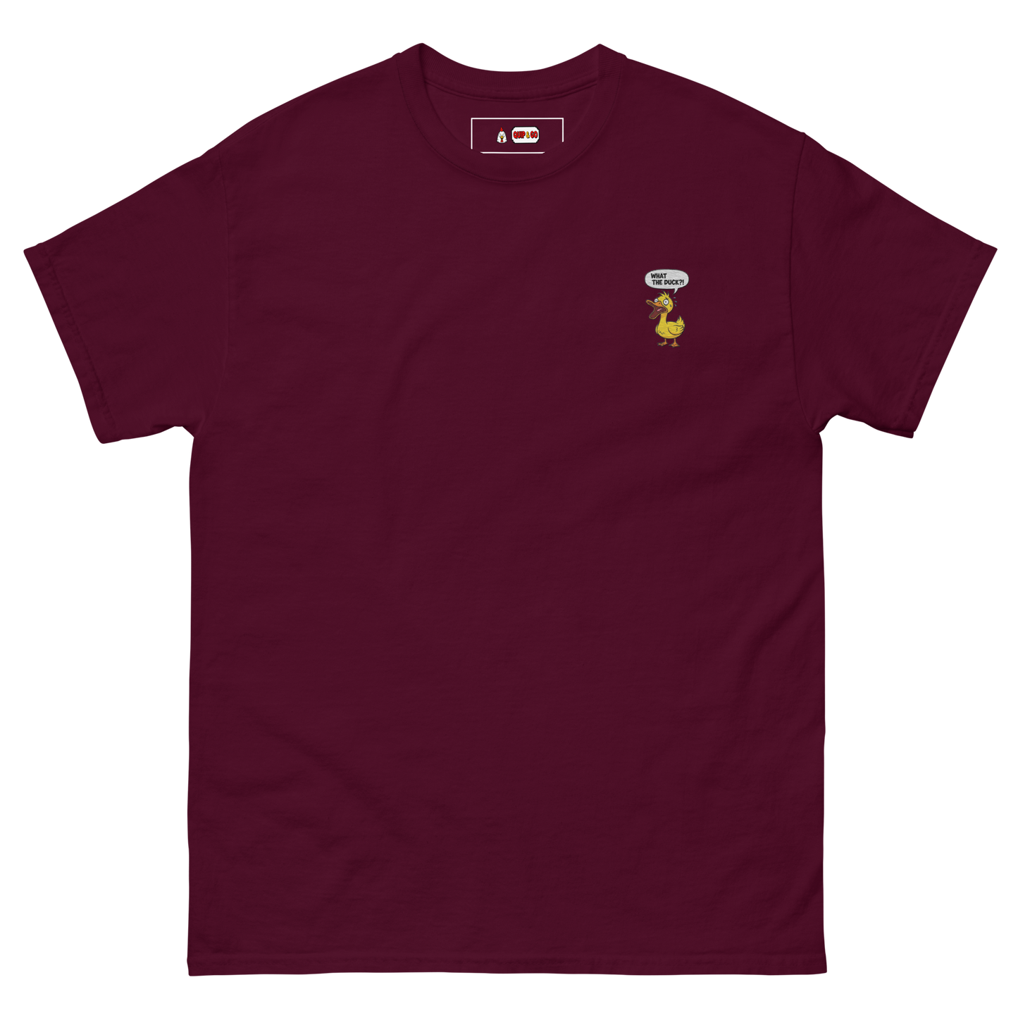 What the Duck? Tee Embroidered