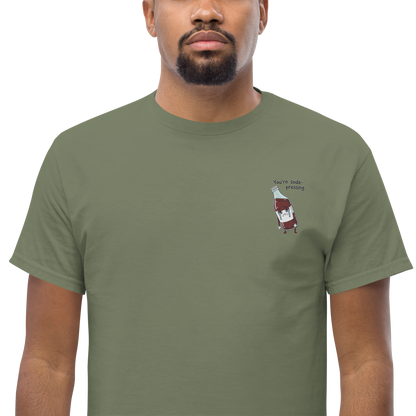Soda-Pressing Tee Embroidered