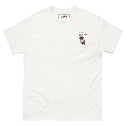 Soda-Pressing Tee Embroidered