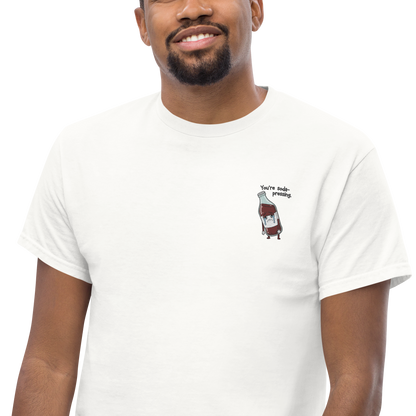 Soda-Pressing Tee Embroidered