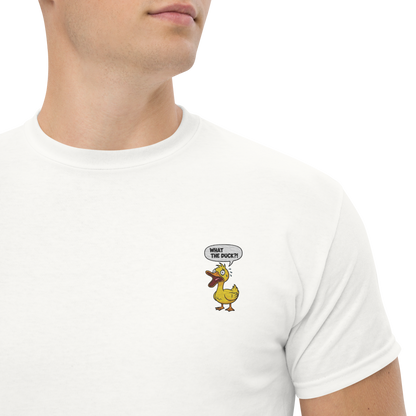 What the Duck? Tee Embroidered
